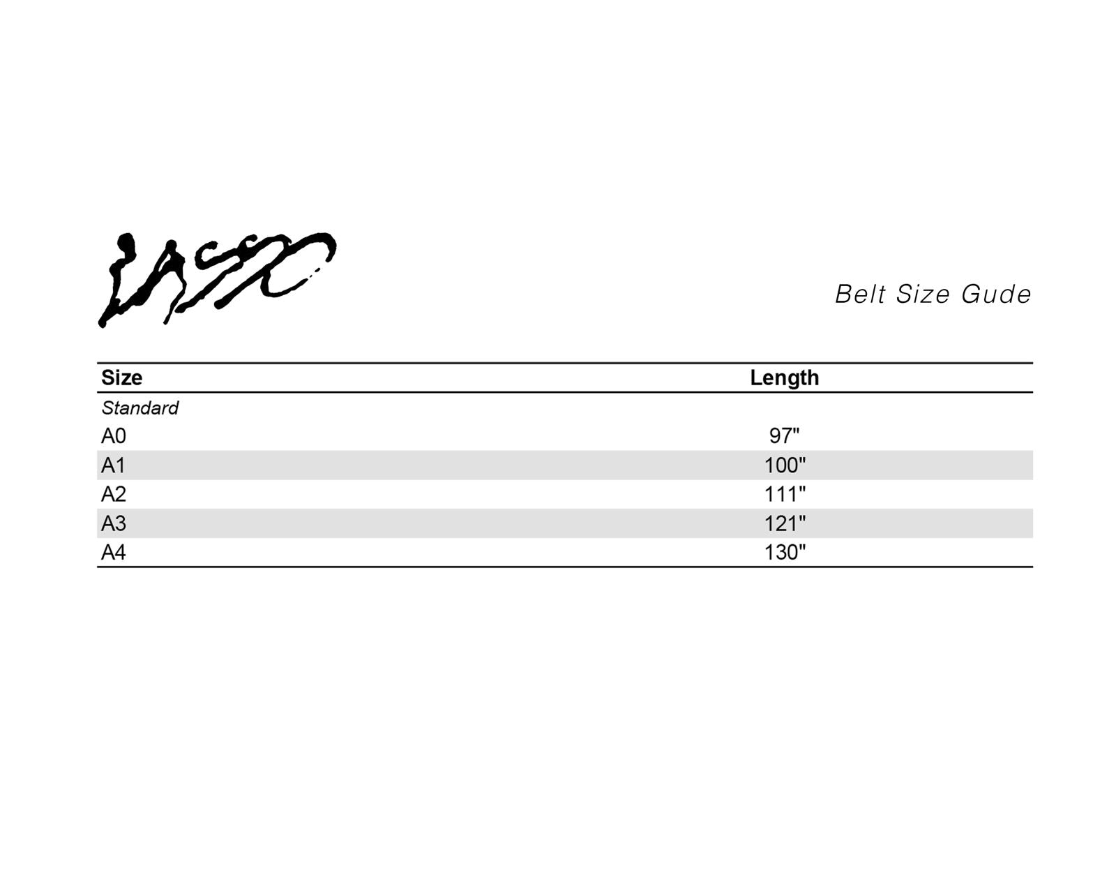 LASSO Satin Belt