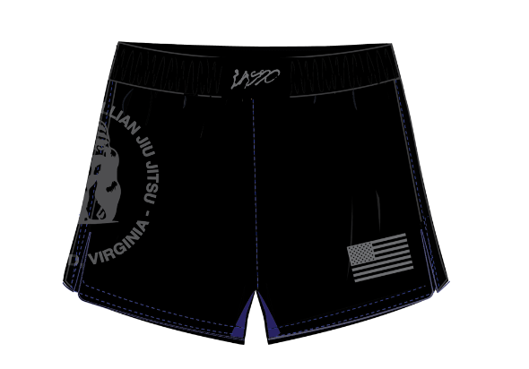 PREORDER - Blue Gorilla x LASSO Shorts - Black
