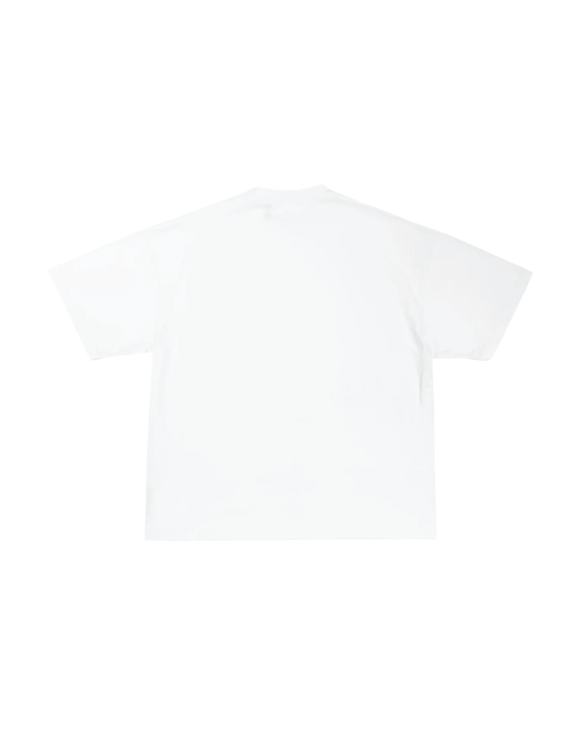 Script Barbed Wire Tee - White/Gray