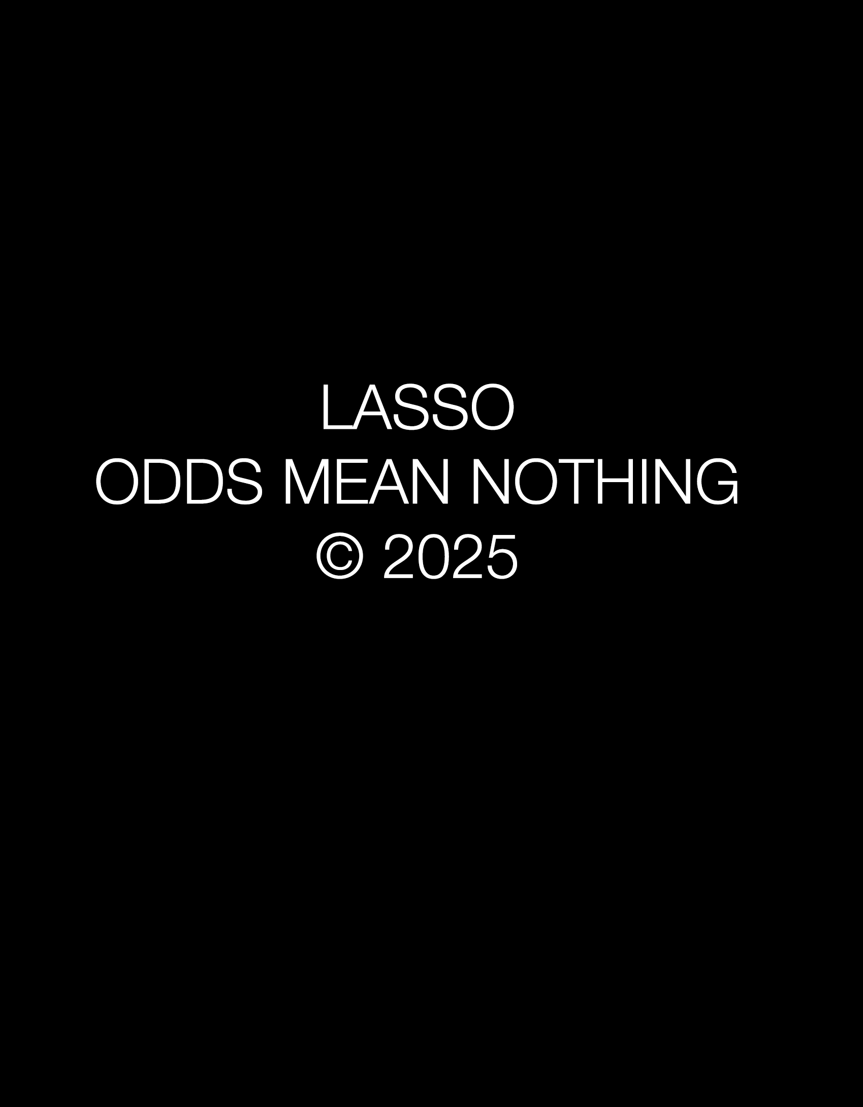 LASSO Hoodie - OMN 2025